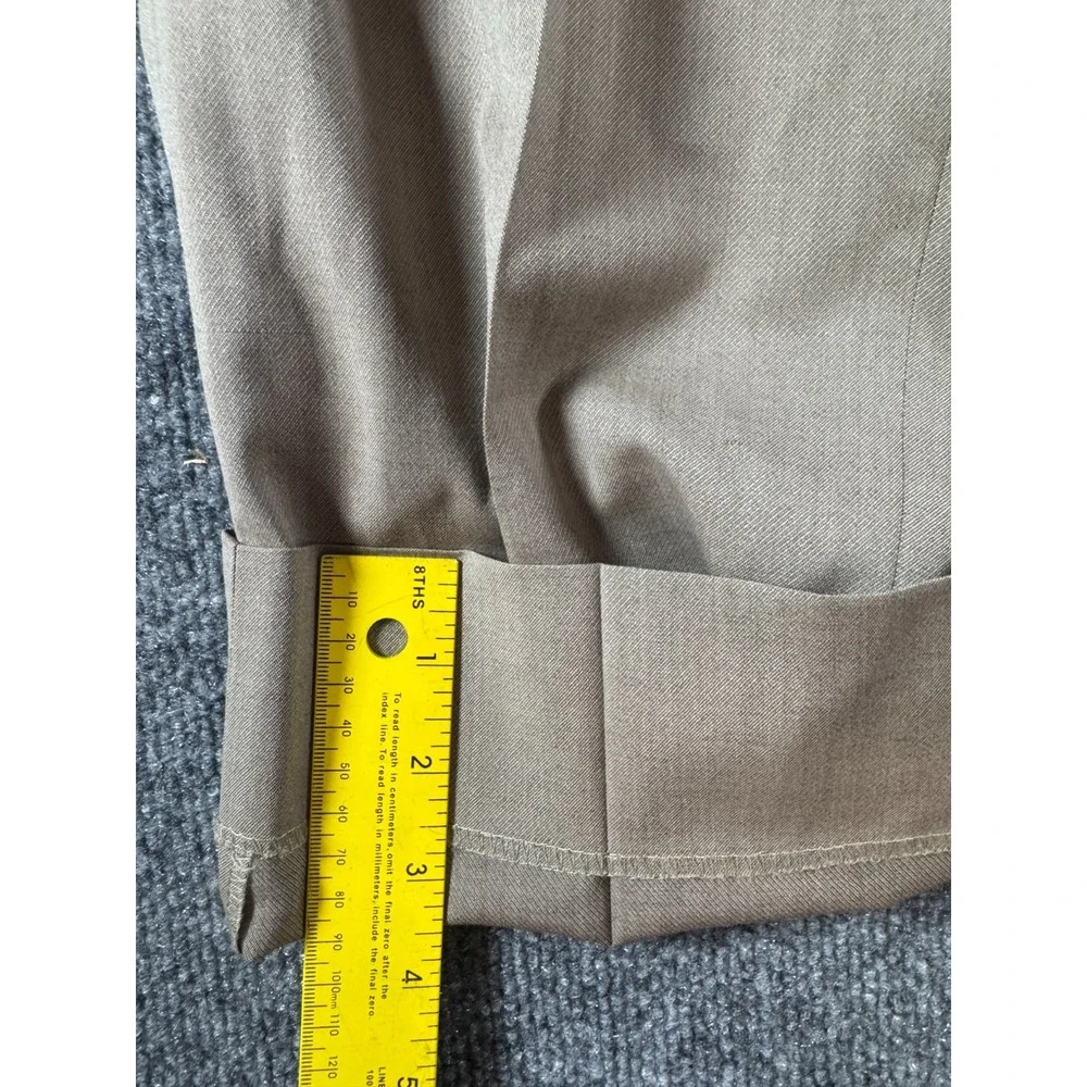 Banana Republic Dress Pants Mens 34x34 Brown Wool Modern Slim Fit Office Career